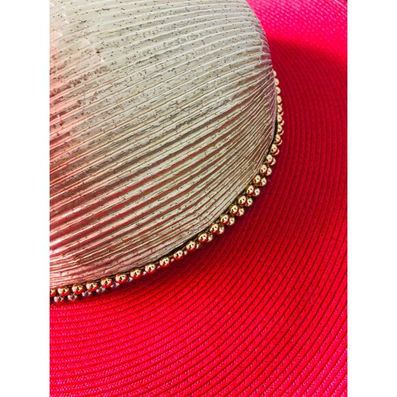 Gorgeous Vintage Red and Gold Mr. Hi\'s Classic Hat main image 9